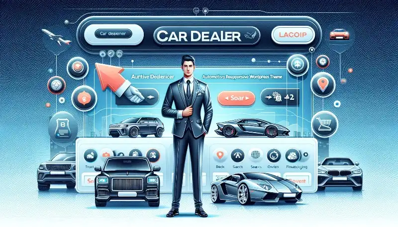 Car Dealer قالب حرفه‌ای وردپرس برای فروش خودرو