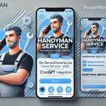 Handyman Service اپلیکیشن خدمات خانگی آنلاین با ادغام ChatGPT