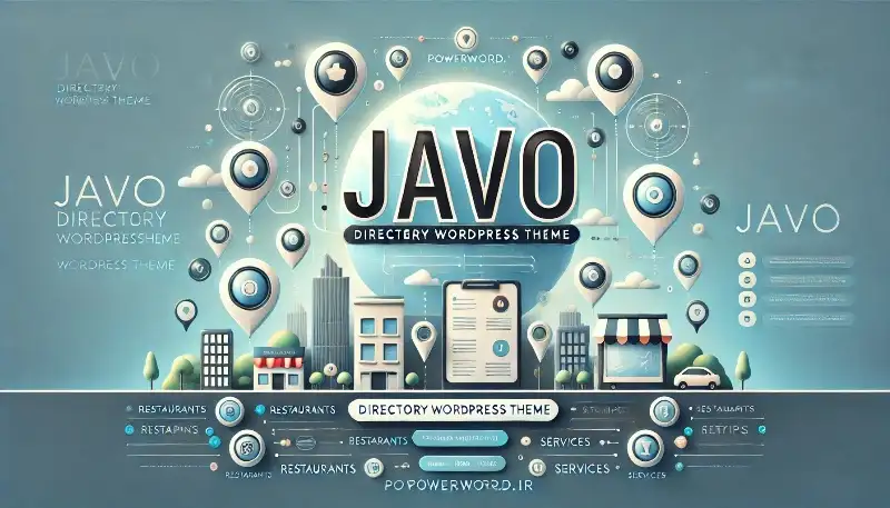 Javo Directory قالب حرفه‌ای وردپرس برای سایت‌های دایرکتوری و لیستینگ مشاغل