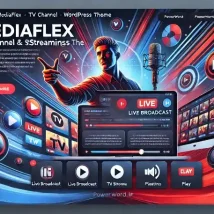 MediaFlex قالب وردپرس حرفه‌ای برای سایت‌های تلویزیونی و استریمینگ