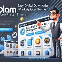 Olam قالب وردپرس برای فروشگاه‌های دیجیتال با Easy Digital Downloads