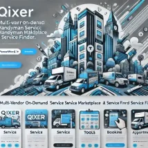 Qixer اسکریپت حرفه‌ای مارکت‌پلیس خدمات آنلاین و بازار چندفروشنده