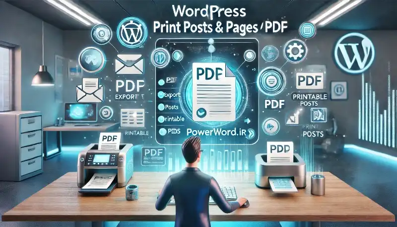 WordPress Print Posts & Pages بهترین افزونه برای چاپ و ذخیره PDF در وردپرس