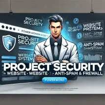 اسکریپت Project SECURITY فایروال و سیستم ضداسپم پیشرفته برای وب‌سایت‌ها