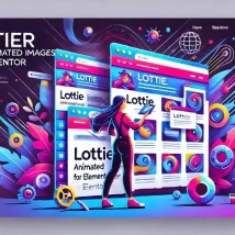 افزونه Lottier تصاویر متحرک Lottie برای طراحی جذاب در Elementor