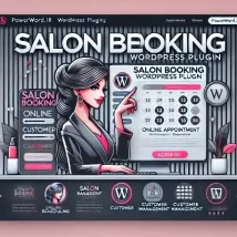 افزونه Salon Booking مدیریت حرفه‌ای رزرو آنلاین برای سالن‌های زیبایی و خدمات آرایشی