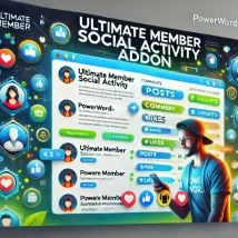 افزونه Ultimate Member Social Activity Addon شبکه اجتماعی حرفه‌ای در وردپرس