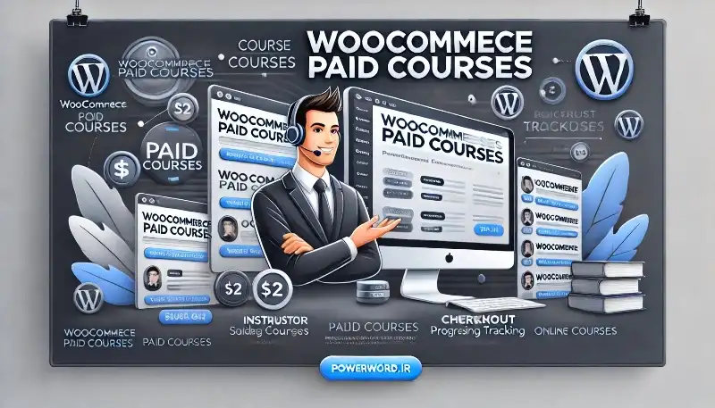 افزونه WooCommerce Paid Courses فروش دوره‌های آموزشی در ووکامرس