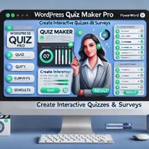 افزونه WordPress Quiz Maker Pro ساخت آزمون‌های آنلاین تعاملی و نظرسنجی در وردپرس