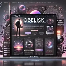 قالب وردپرس Obelisk طراحی حرفه‌ای سایت برای آژانس‌های خلاق و فریلنسرها