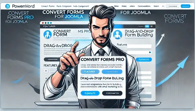 کامپوننت Convert Forms Pro ساخت فرم‌های حرفه‌ای در جوملا با امکانات پیشرفته