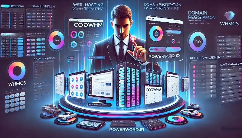 COOWHM قالب WHMCS حرفه‌ای برای میزبانی وب و ثبت دامنه