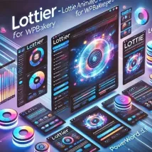 Lottier افزونه نمایش انیمیشن‌های Lottie در WPBakery برای وردپرس