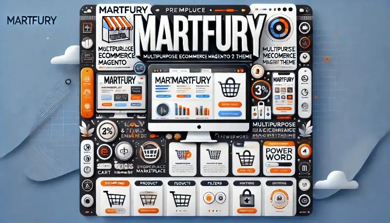 Martfury قالب فروشگاهی حرفه‌ای و چندفروشندگی برای مجنتو ۲