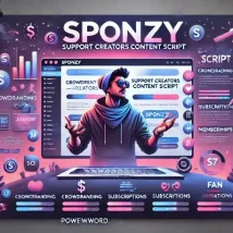 Sponzy اسکریپت حرفه‌ای برای راه‌اندازی پلتفرم حمایت مالی از تولیدکنندگان محتوا