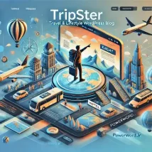 Tripster قالب وردپرس برای وبلاگ سفر و سبک زندگی با طراحی مدرن