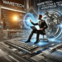 Waretech قالب وردپرس حرفه‌ای برای شرکت‌های IT و مشاوران فناوری