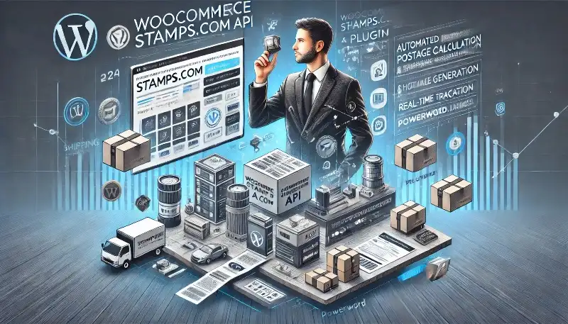 WooCommerce Stamps.com API افزونه اتصال ووکامرس به USPS برای حمل‌ونقل سریع و خودکار