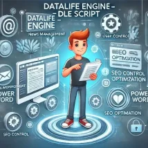 اسکریپت DataLife Engine مدیریت سایت‌های خبری و مجله‌ای با سرعت و امنیت بالا