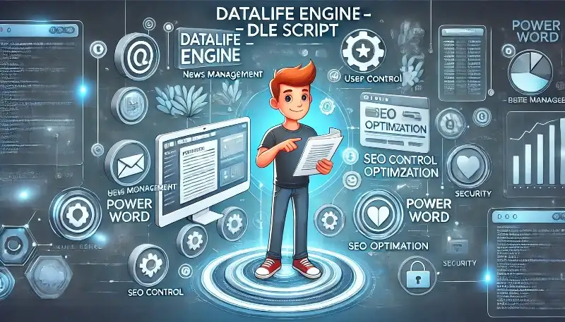 اسکریپت DataLife Engine مدیریت سایت‌های خبری و مجله‌ای با سرعت و امنیت بالا