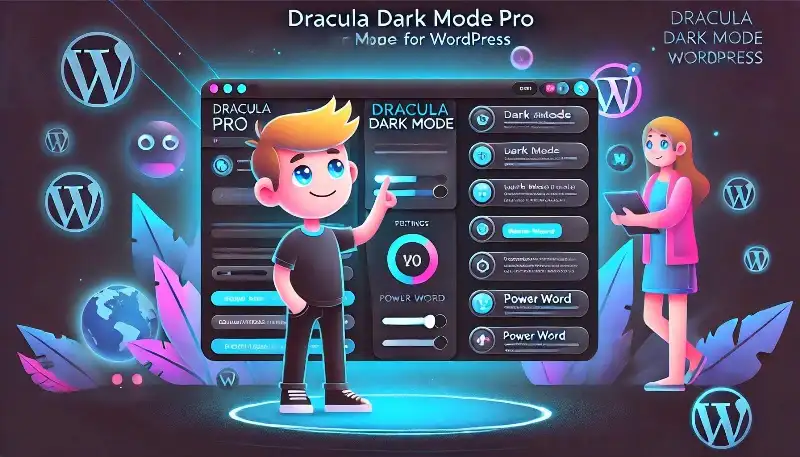 افزونه Dracula Dark Mode Pro افزودن حالت تاریک به سایت وردپرسی شما