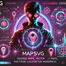 افزونه MapSVG نقشه‌های حرفه‌ای گوگل، وکتور و مکان‌یاب فروشگاه برای وردپرس