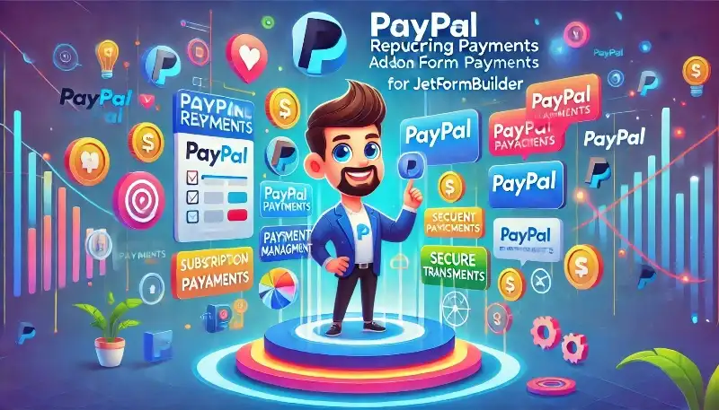 افزونه PayPal Recurring Payments برای JetFormBuilder مدیریت پرداخت‌های اشتراکی در وردپرس