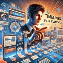 افزونه Timeliner برای Elementor ایجاد تایم‌لاین‌های جذاب و تعاملی