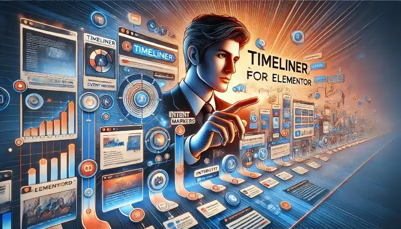 افزونه Timeliner برای Elementor ایجاد تایم‌لاین‌های جذاب و تعاملی