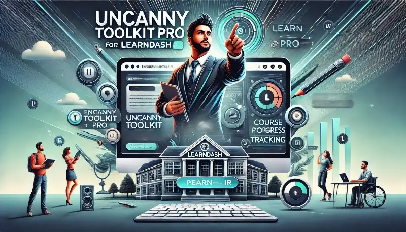 افزونه Uncanny Toolkit PRO افزودن امکانات حرفه‌ای به LearnDash برای بهبود تجربه آموزشی