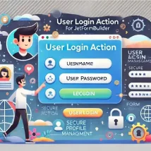 افزونه User Login Action برای JetFormBuilder مدیریت ورود و ثبت‌نام کاربران در وردپرس