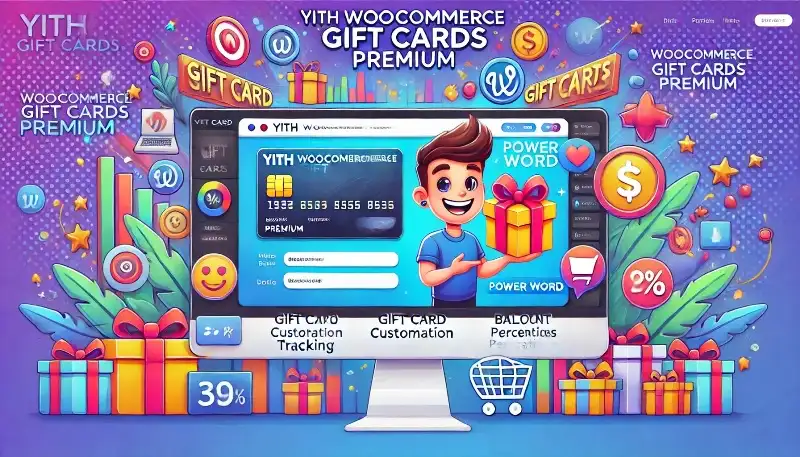 افزونه YITH WooCommerce Gift Cards Premium فروش کارت‌های هدیه در ووکامرس