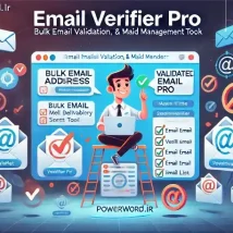 Email Verifier Pro اسکریپت SaaS تأیید انبوه آدرس ایمیل، ارسال هدفمند و مدیریت لید حرفه‌ای