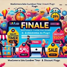 Finale افزونه تایمر شمارش معکوس و تخفیف‌گذاری اضطراری برای ووکامرس