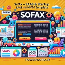 Sofax قالب HTML مدرن برای استارتاپ‌ها و نرم‌افزارهای SaaS