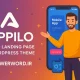 Appilo قالب وردپرس لندینگ اپلیکیشن با طراحی مینیمال و سرعت بالا Appilo قالب وردپرس لندینگ اپلیکیشن با طراحی مینیمال و سرعت بالا