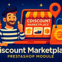 Cdiscount Marketplace افزونه اتصال فروشگاه پرستاشاپ به مارکت‌پلیس Cdiscount برای فروش حرفه‌ای چندکاناله