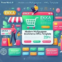 Ekka قالب HTML فروشگاهی سبک، مدرن و واکنش‌گرا برای ساخت فروشگاه آنلاین حرفه‌ای