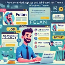 Felan قالب وردپرس فریلنس مارکت‌پلیس و کاریابی حرفه‌ای با امکانات کامل
