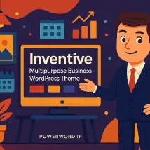 Inventive قالب وردپرس چندمنظوره برای شرکت‌ها، آژانس‌ها و کسب‌وکارهای توسعه‌گرا