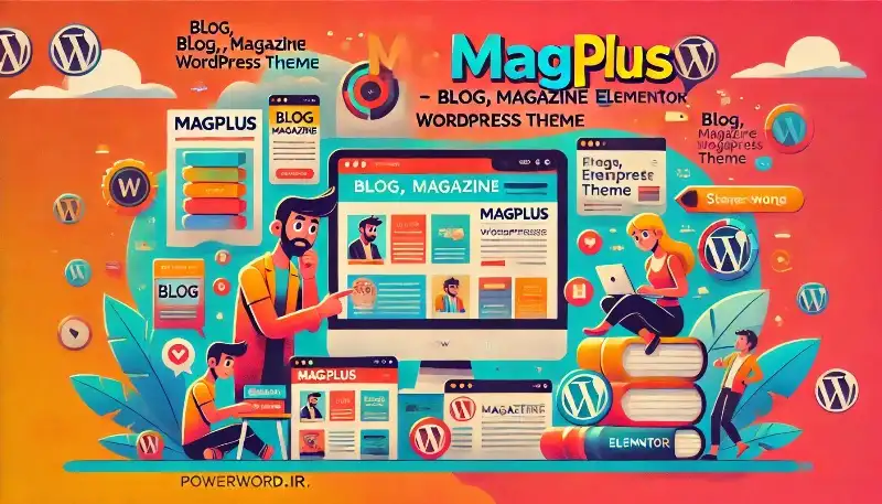 MagPlus قالب مجله‌ای و خبری حرفه‌ای با المنتور برای وردپرس