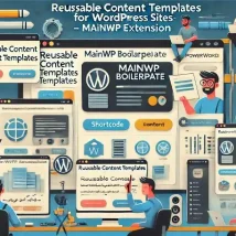 MainWP Boilerplate Extension افزونه محتوای تکرارشونده برای مدیریت هم‌زمان چند سایت وردپرس