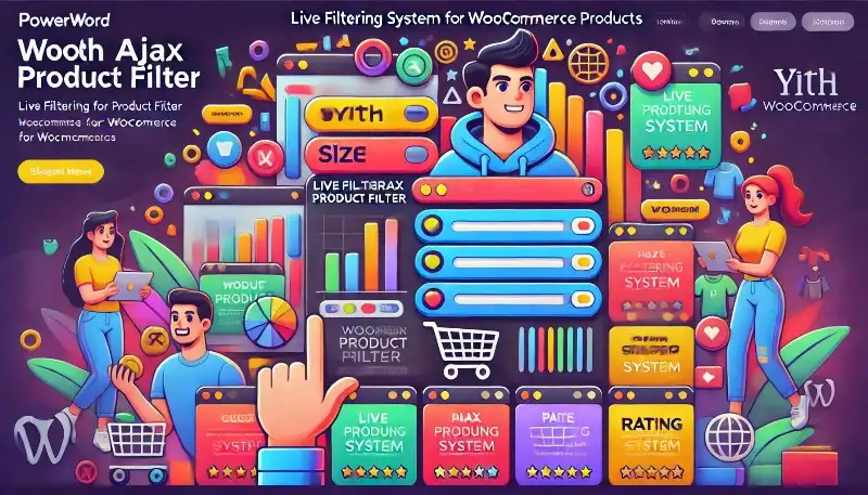 YITH Ajax Product Filter افزونه فیلتر پیشرفته محصولات ووکامرس با بارگذاری لحظه‌ای و تجربه خرید سریع‌تر