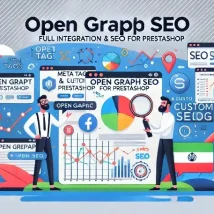 افزونه Open Graph SEO پرستاشاپ برای پیش‌نمایش حرفه‌ای لینک‌ها در شبکه‌های اجتماعی