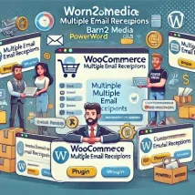 افزونه WooCommerce Multiple Email Recipients از Barn2 ارسال ایمیل سفارش به چند گیرنده در فروشگاه‌های حرفه‌ای