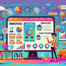 قالب Innovix – تم وردپرس حرفه‌ای برای مشاوران کسب‌وکار، دفاتر خدماتی و آژانس‌های B2B