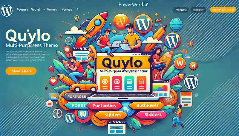قالب Quylo وردپرس چندمنظوره با المنتور برای سایت‌های شرکتی و فروشگاهی