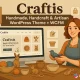 Craftis قالب وردپرس صنایع دستی و بازار چندفروشنده با WCFM Craftis قالب وردپرس صنایع دستی و بازار چندفروشنده با WCFM
