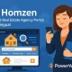 Homzen پلتفرم لاراولی کامل برای آژانس‌های املاک چندزبانه با پرداخت، آژنت و API