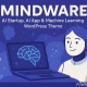 MindWare قالب وردپرس حرفه‌ای برای استارتاپ‌های هوش مصنوعی و یادگیری ماشین